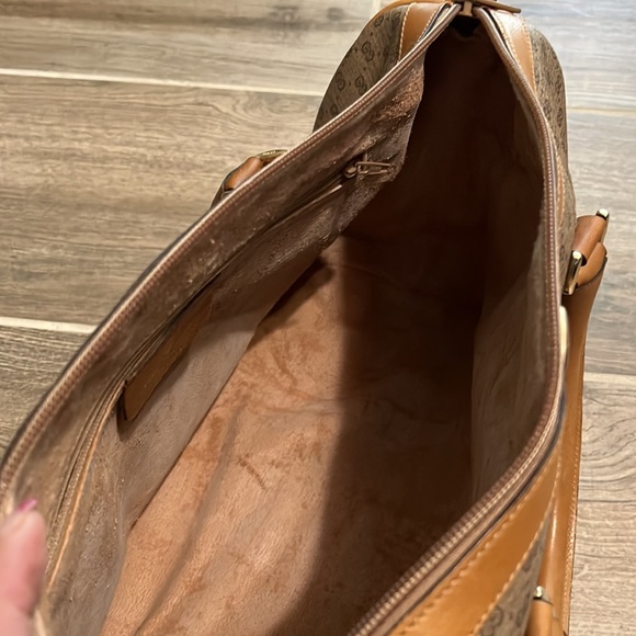 Gucci Vintage Sherry Line Monogram Coated Bag - Picture 4 of 9